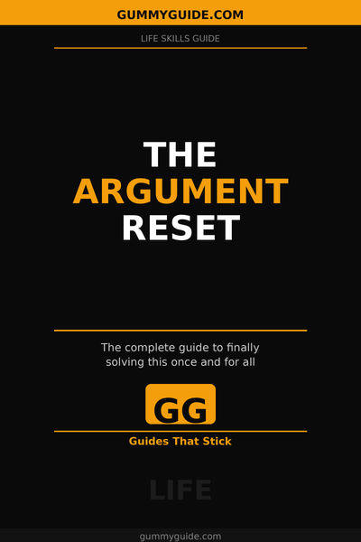 The Argument Reset
