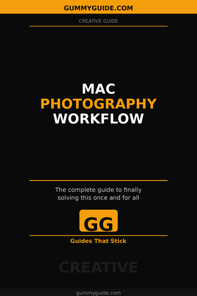 The Mac Photography Workflow