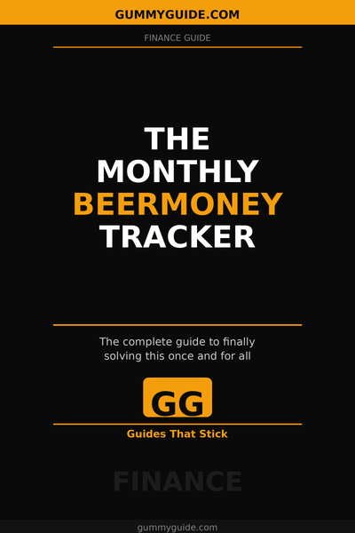 The Monthly Beermoney Tracker